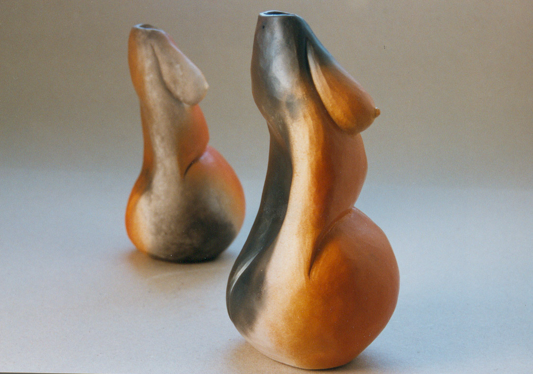 Photograph of two vases